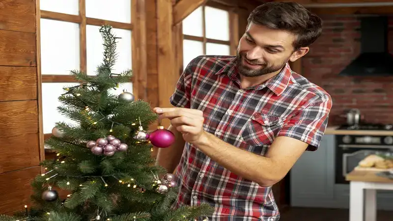 How to Make a Small Christmas Tree Look Bigger and Fuller